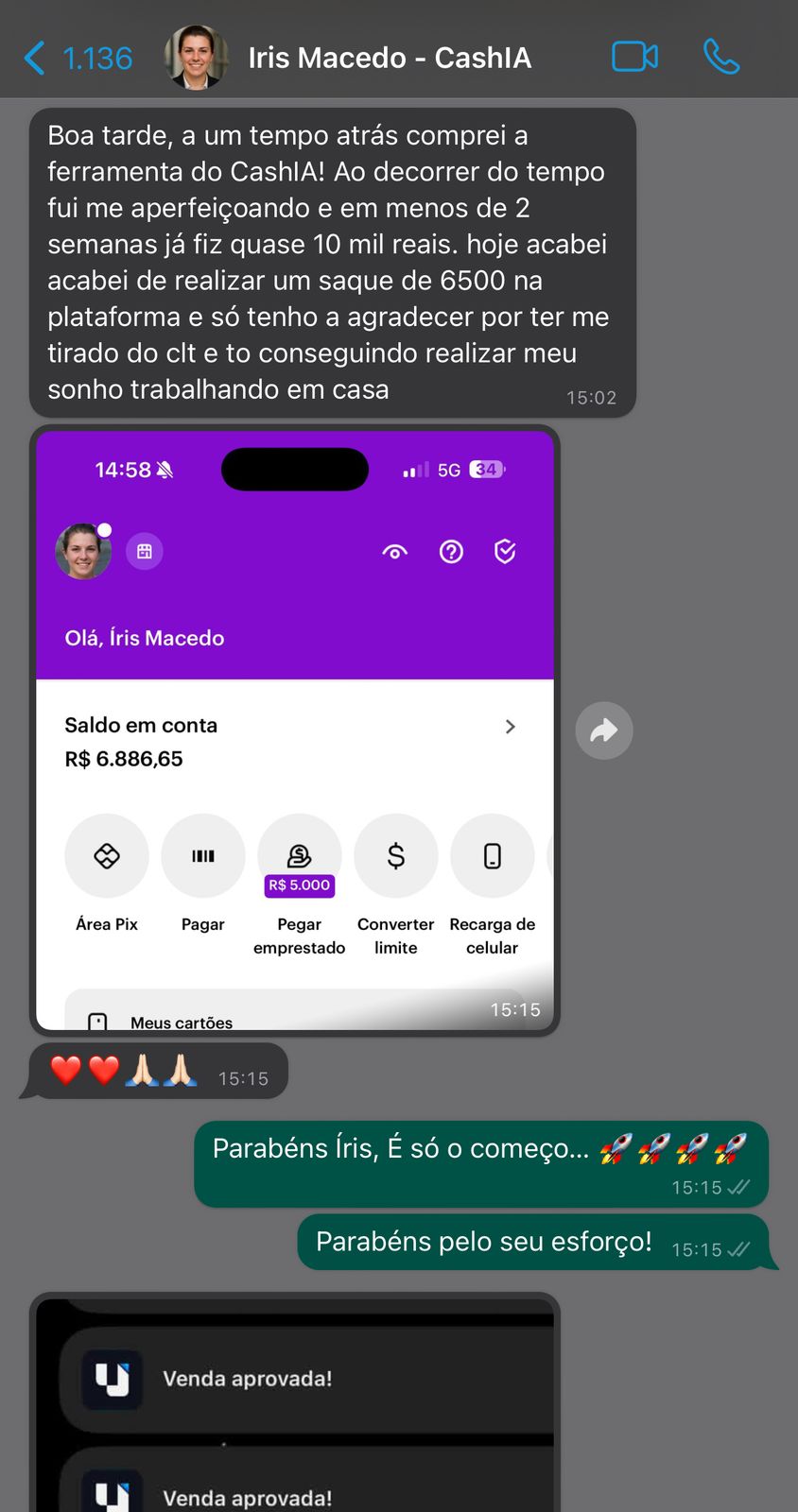 Depoimento de Iris Macedo
