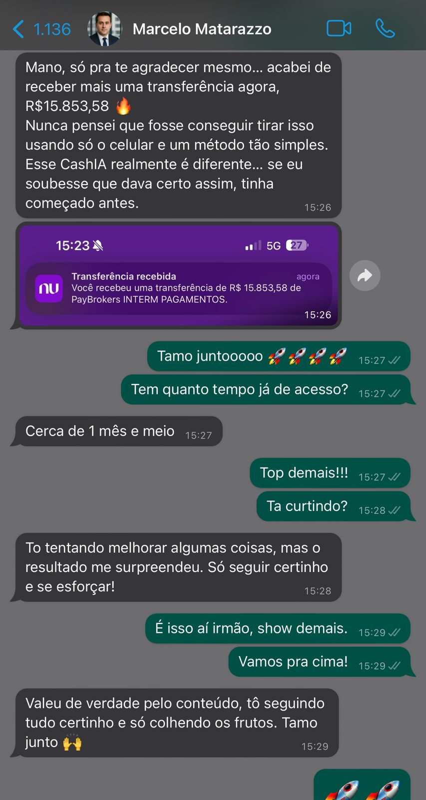 Depoimento de Marcelo Matarazzo
